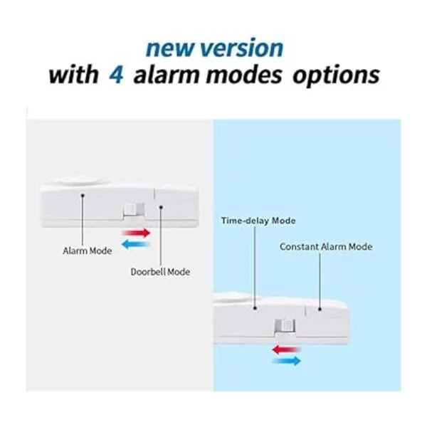 Wsdcam Alarma de puerta y ventana para alarma inalámbrica_2