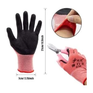 Woohome Juego de 5 tijeras de podar para jardín_3