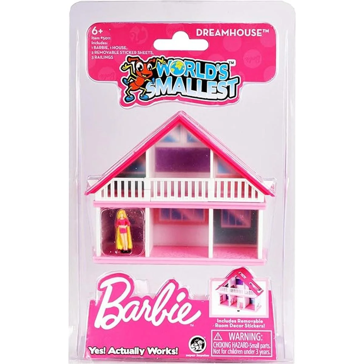 Worlds Smallest Barbie Dreamhouse Multi 5011_3
