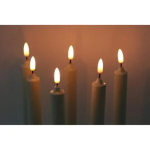 Wondise Velas de ventana con control remoto y_2