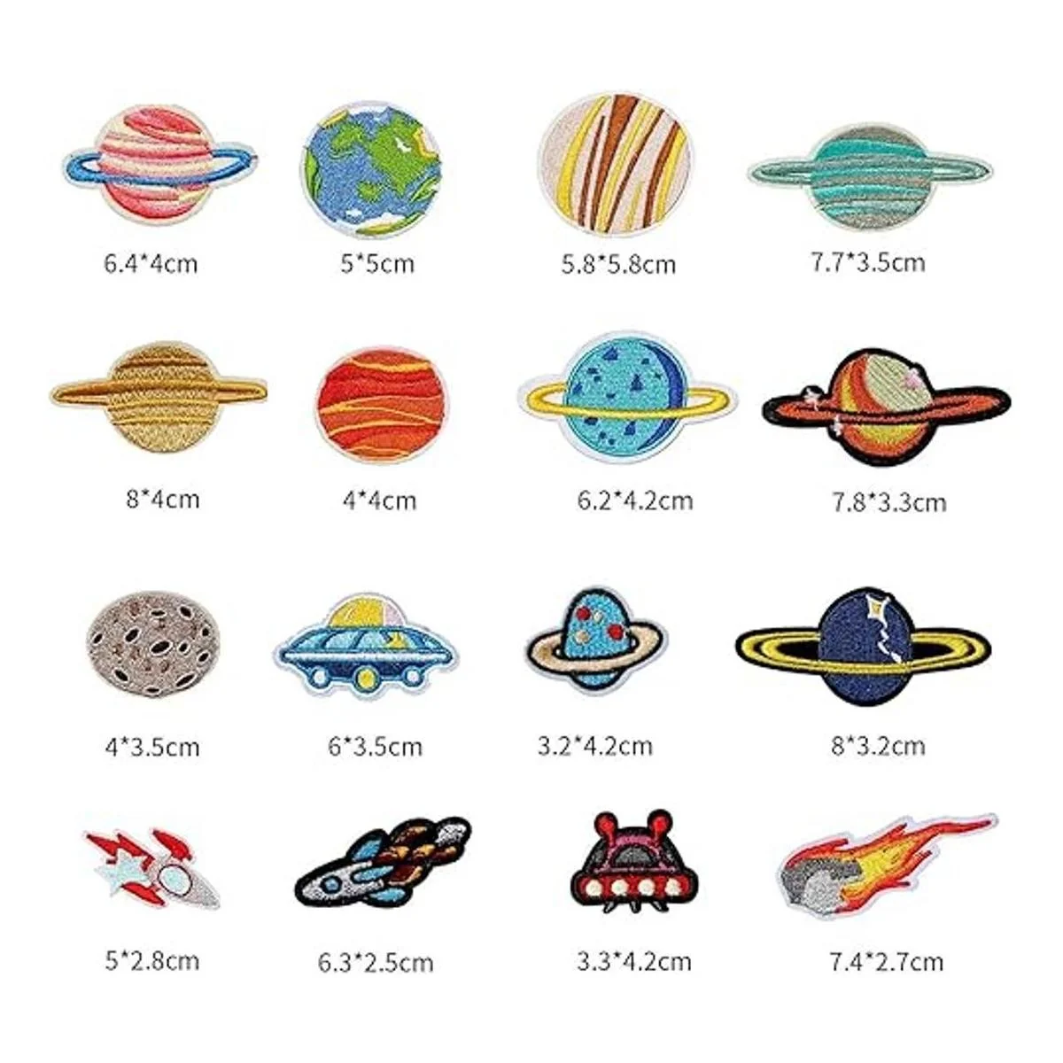 Woohome 35 parches termoadhesivos para el sistema solar_2