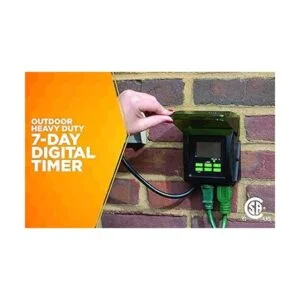 Woods 50015WD temporizador digital de exteriores 7 días_2