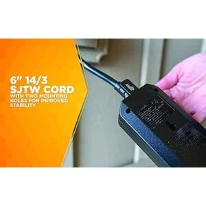 Woods Temporizador de iluminación para exteriores 50121WD_4