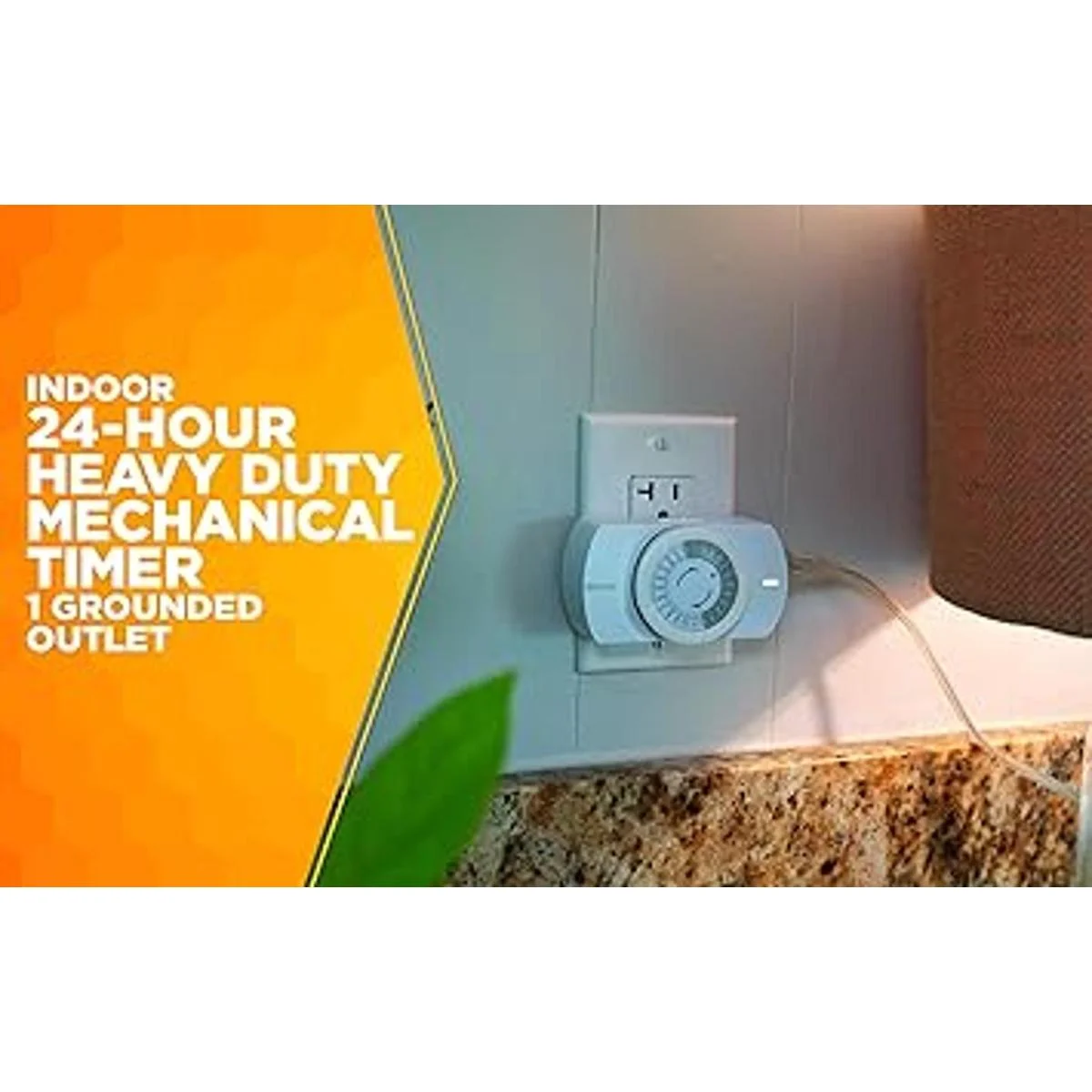 Woods 50103WD Temporizador mecánico resistente para_2