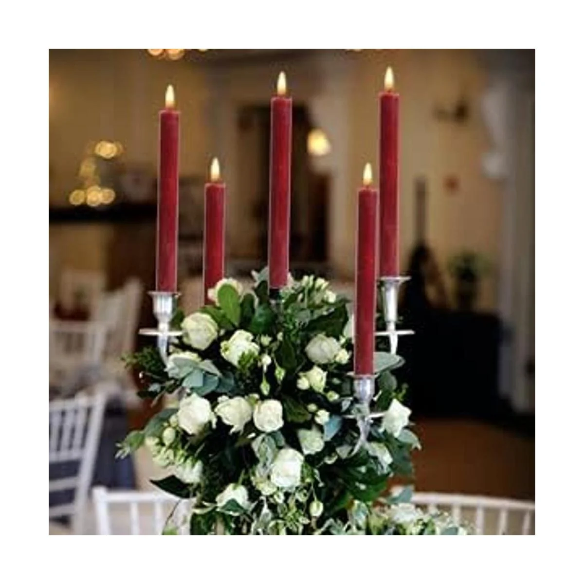 Wondise Velas cónicas sin llama con temporizador 9_2