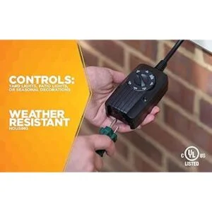 Woods 2001 WD temporizador mecánico para tomacorrientes