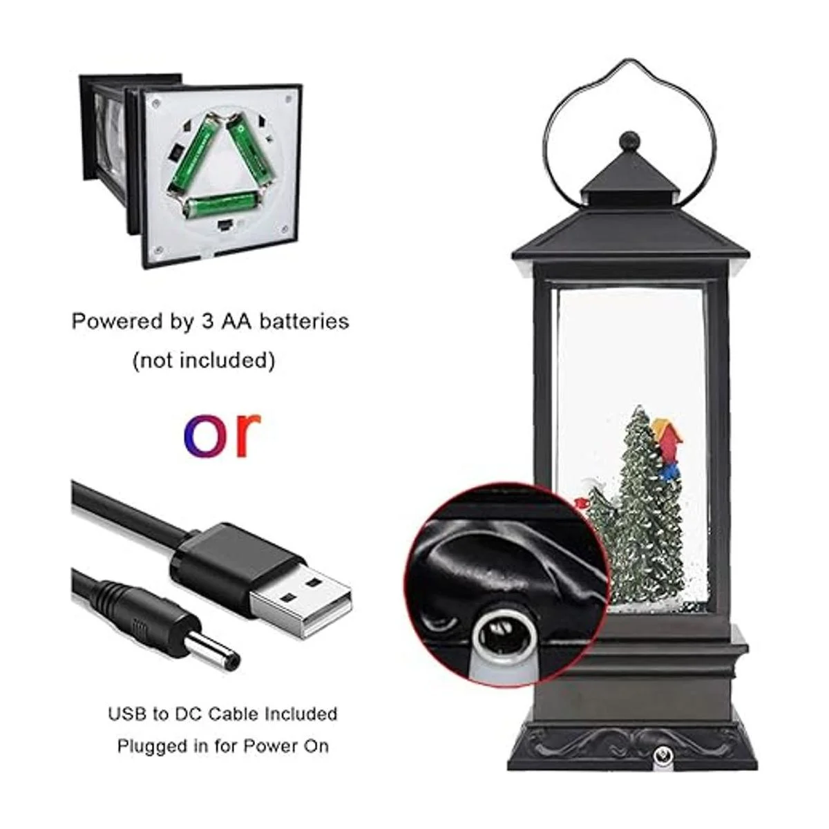 Wondise Linterna musical con temporizador de 6 horas_3