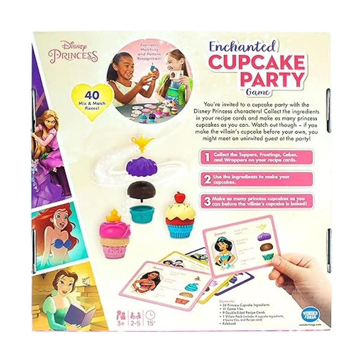 Wonder Forge Juego de fiesta de magdalenas encantadas de_2