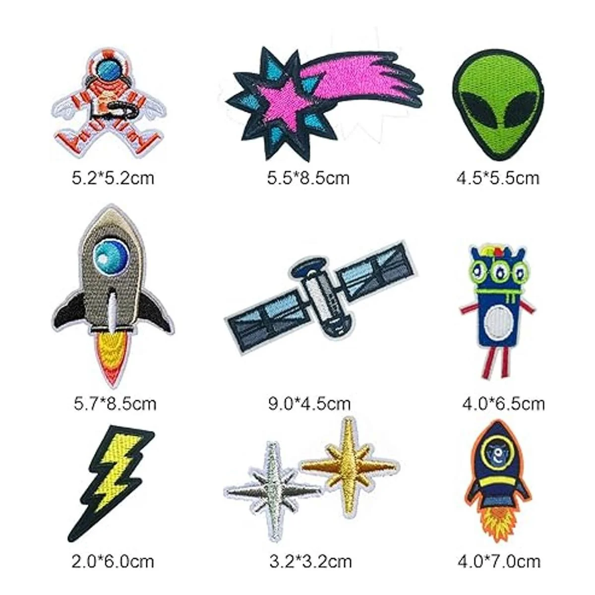 Woohome 35 parches termoadhesivos para el sistema solar_3