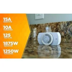 Woods 50103WD Temporizador mecánico resistente para_6