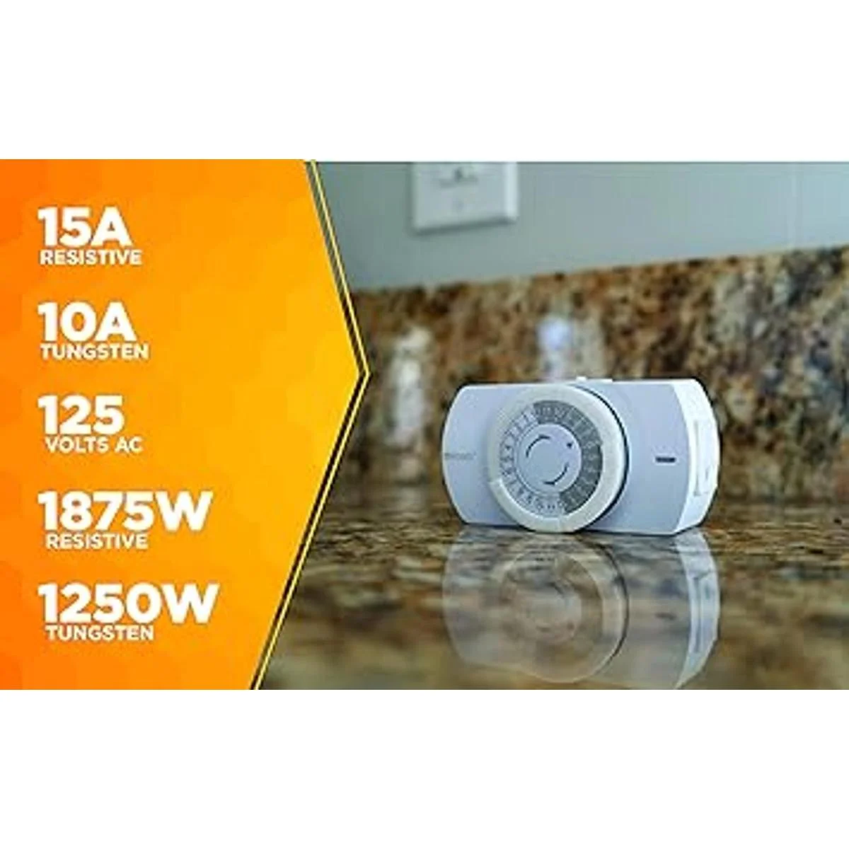 Woods 50103WD Temporizador mecánico resistente para_6