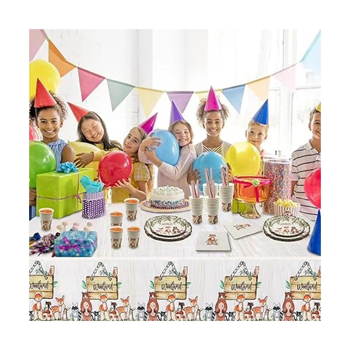 Woodland Creatures Suministros de fiesta para baby