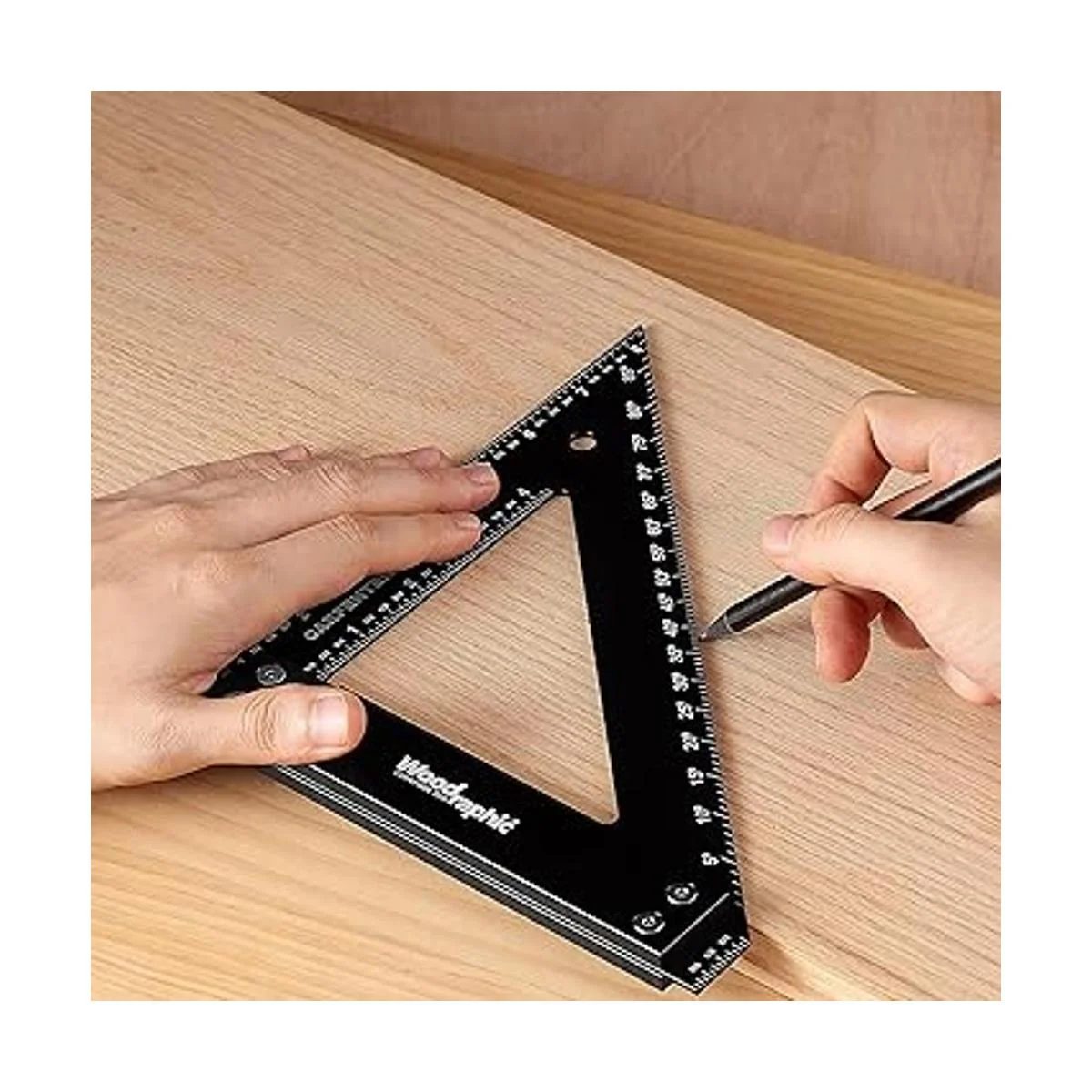 Woodraphic Herramientas profesionales de diseño cuadrado_3