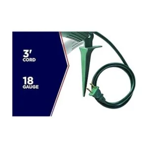 Woods 0434 434 60W 200 lúmenes 5 LED verde con 2 lentes_3