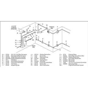 Wiremold V5748S V5748S Interruptor de pared metal_2