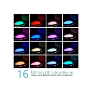 Witshine Luz LED nocturna para inodoro con sensor de_5