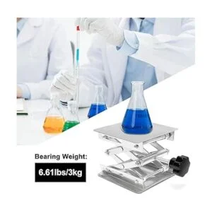 Wisamic Plataforma de soporte de tijera de laboratorio de_3