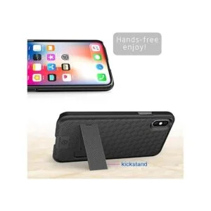 WixGear Funda para iPhone XXS con soporte y clip para_3