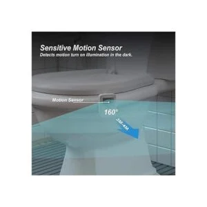 Witshine Luz LED nocturna para inodoro con sensor de_3