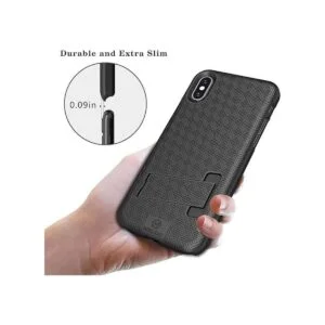 WixGear Funda para iPhone XXS con soporte y clip para_4