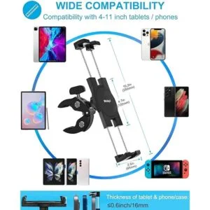 Woleyi Soporte para tableta de bicicleta soporte para_6
