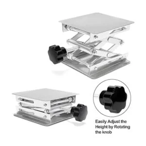 Wisamic Plataforma de soporte de tijera de laboratorio de_4