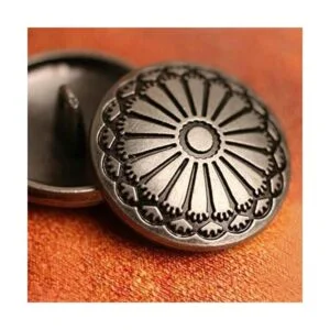 Wixine Botones de costura 10 unidades 0.906 in diseño