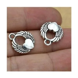 Wixine Juego de 20 colgantes de 0.709 x 0.591 in diseño