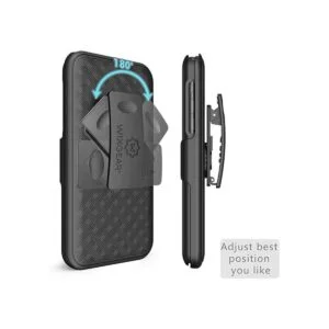 WixGear Funda para iPhone 11 con soporte y clip para_2