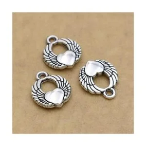 Wixine Juego de 20 colgantes de 0.709 x 0.591 in diseño