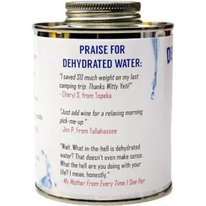 Witty Yeti agua deshidratada lata de 16 onzas. Nueva_3