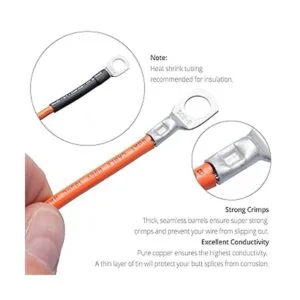 Wirefy Juego de 60 lengetas de alambre de cobre estañado_4