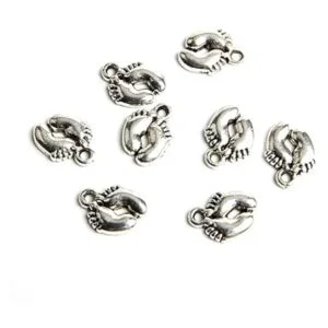 Wixine 100 cuentas con colgante de corazón de alas de