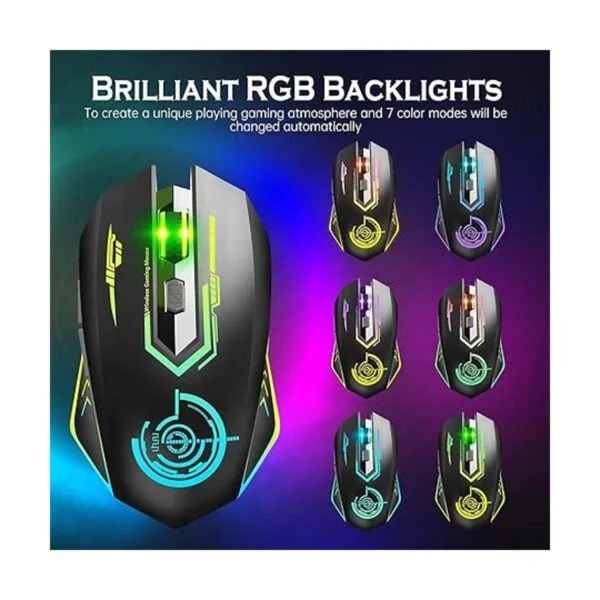 Wireless USB Gaming Mouse recargables uhuru 5 botones 7_4