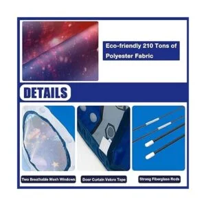 WillingHeart Tienda de campaña para niños con temática_4