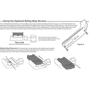 Wimberley AP620 Pies de repuesto para objetivo Sony_5