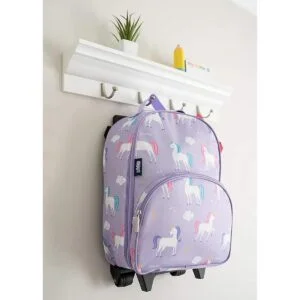 Wildkin Mochila con ruedas para niños y niñas la mochila