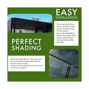 WindscreenSupplyCo Red de tela de malla resistente al aire_4