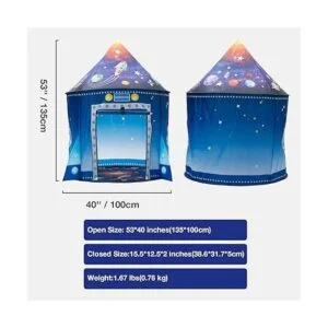 WillingHeart Tienda de campaña para niños con temática_5