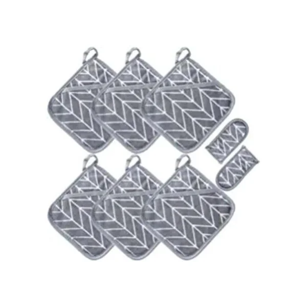 Win Change Juego de 6 soportes para ollas de cocina