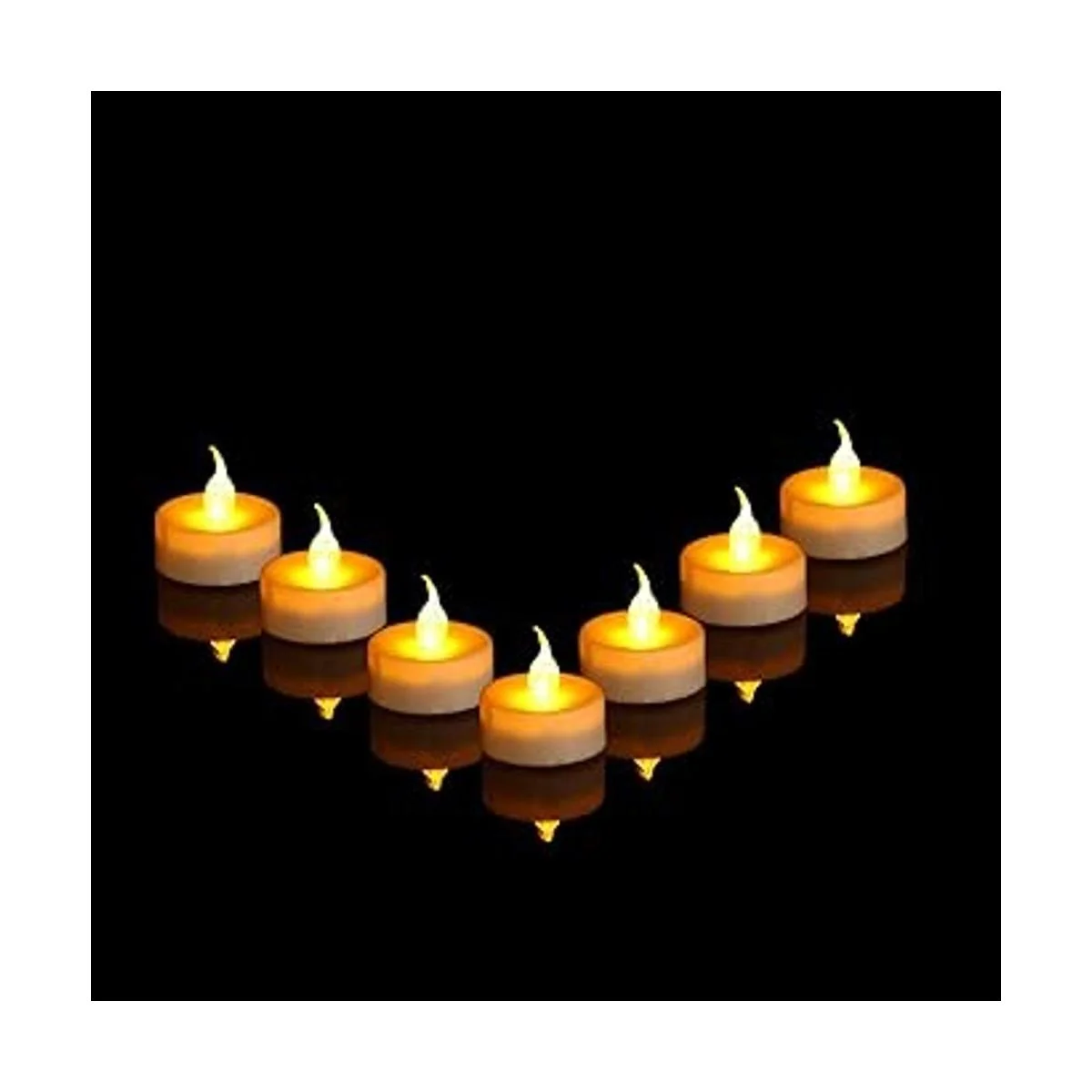 Wilrigir Luces LED de té remotas con temporizador velas_4