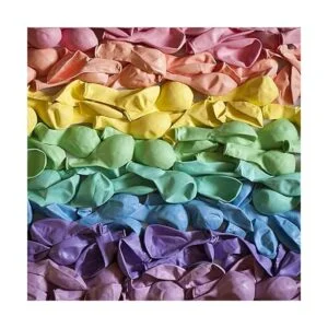 WinkyBoom Globos pastel de colores surtidos de 12_5