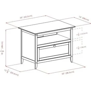 Winsome Wood Zara MediaEntretenimiento Espresso_5