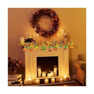 Winlyn 36 juegos de decoración de calabaza de otoño DIY