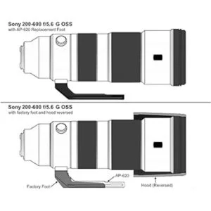 Wimberley AP620 Pies de repuesto para objetivo Sony_3