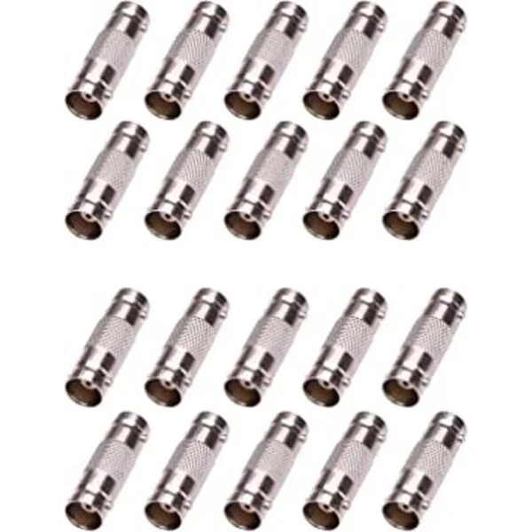 WildHD 20 paquetes BNC Barrel Conector y BNC hembra a_1