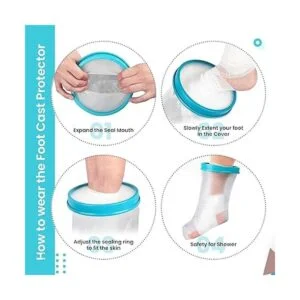 Wilsco Funda fundida 100 impermeable para ducha fundas_2