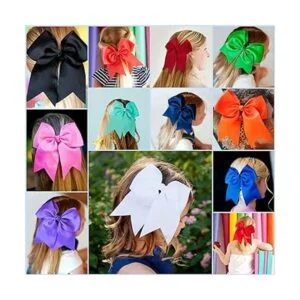 WillingTee 20 lazos grandes de 8 pulgadas para coletas de_5