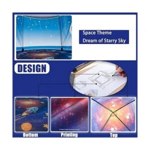 WillingHeart Tienda de campaña para niños con temática_3