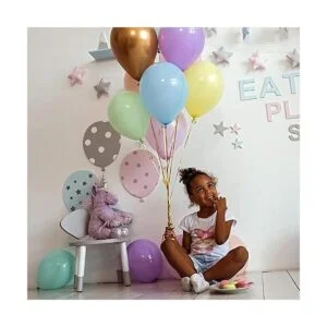 WinkyBoom Globos pastel de colores surtidos de 12_4